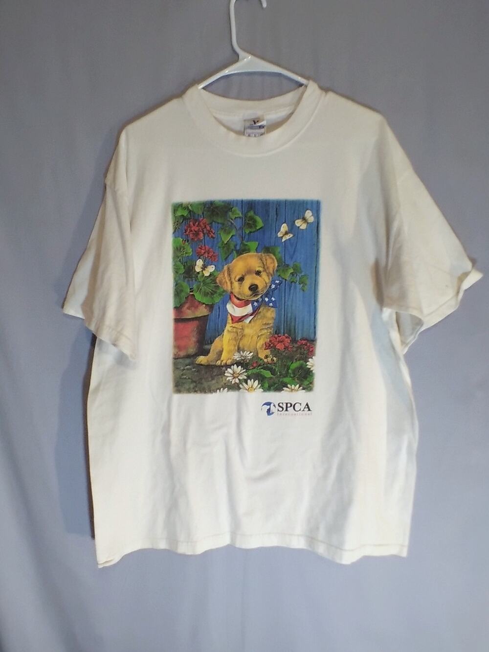 Vintage 90s SPCA Puppy Tee
